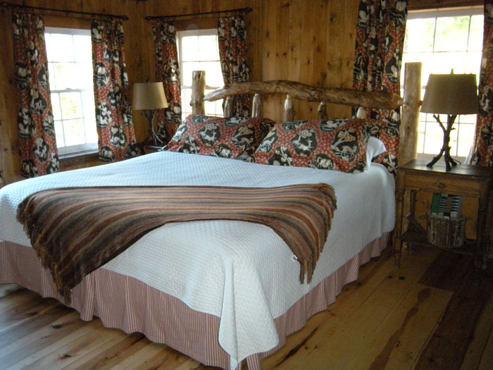 River Rhys Cabin is located in Pilot Mountain, NC in the Yadkin Valley